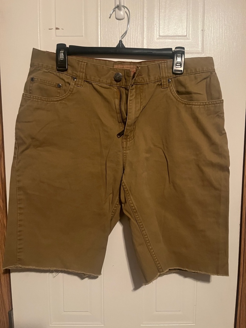 Red Camel Men's Tan Flat Front Chino Shorts